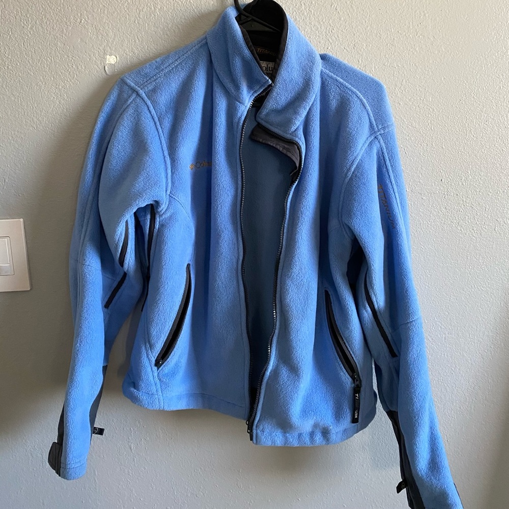 Blue columbia jacket
